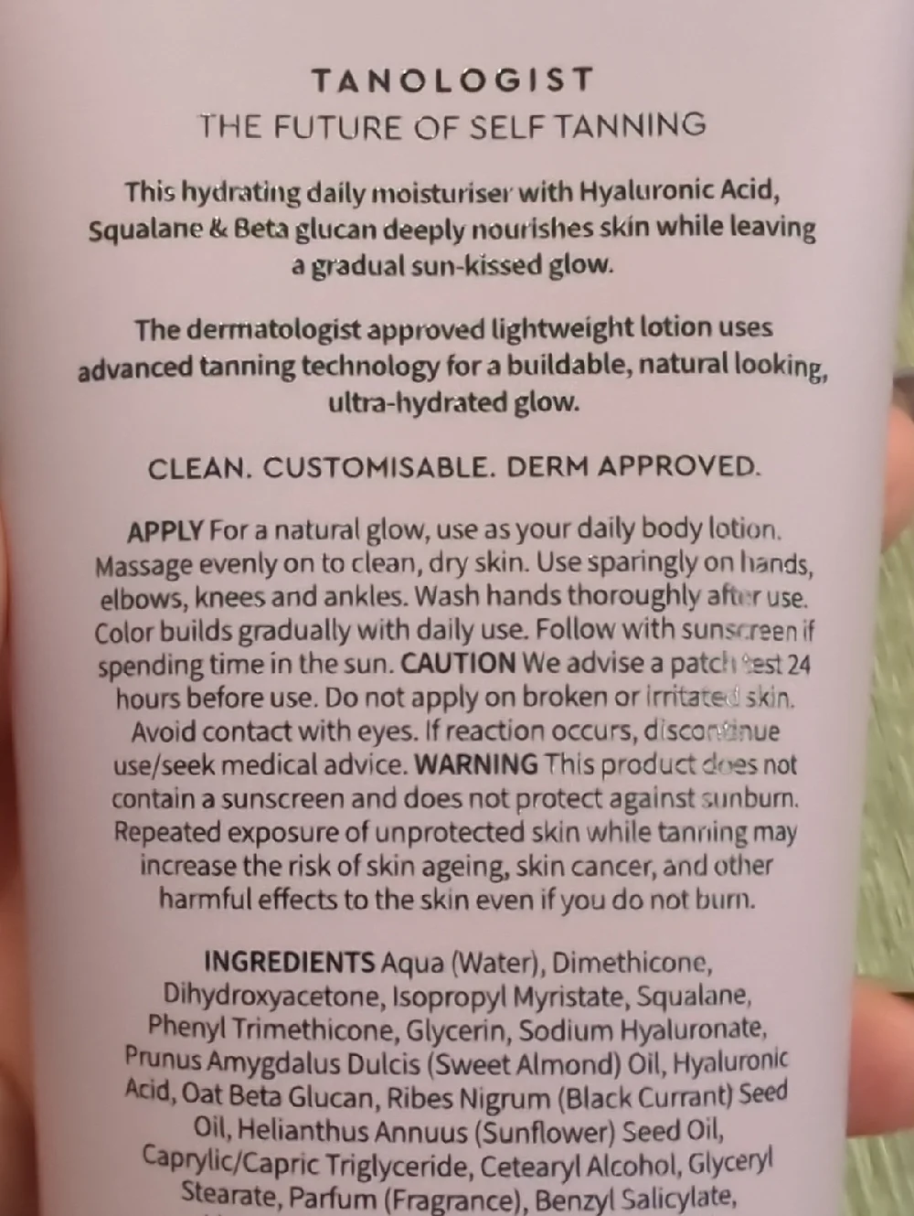 Tanologist Daily Glow Hydrating Gradual Tan Lotion - Medium Dark NEW